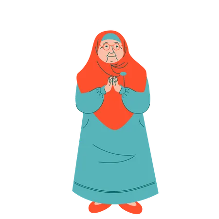 Grandma  Illustration