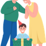 gift giving illustration free download