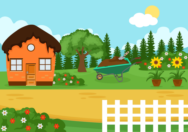 Granja  Ilustración