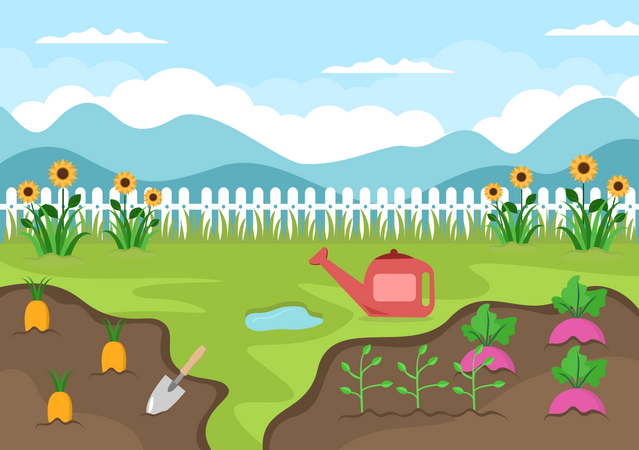 Granja  Ilustración