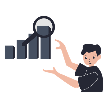 Graphic data analysis  Illustration