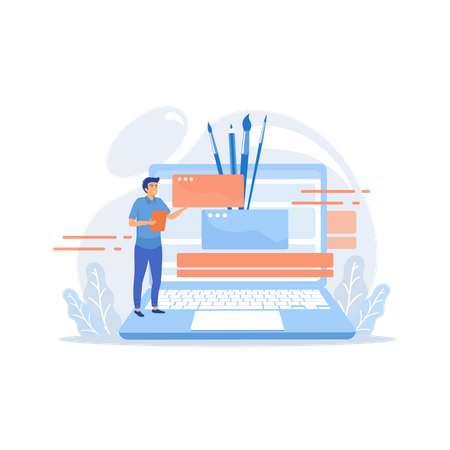 Graphic design video tutorial  Illustration