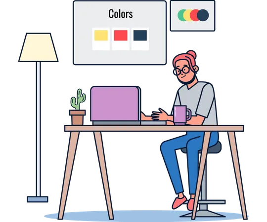 Graphic designer  Illustration