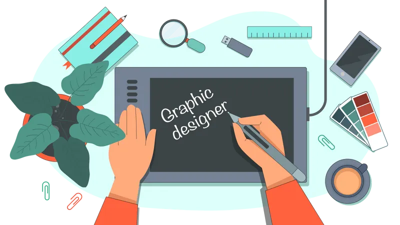 Graphic Designer  Illustration