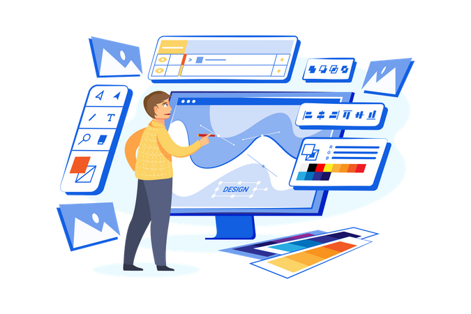 Graphic Designer  Illustration