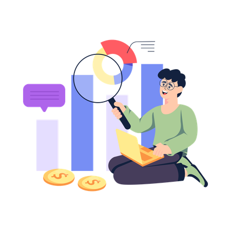 Tableau d'analyse des investissements  Illustration