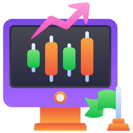 Graphique de croissance  Illustration