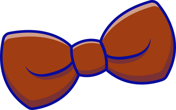 Gravata borboleta  Illustration