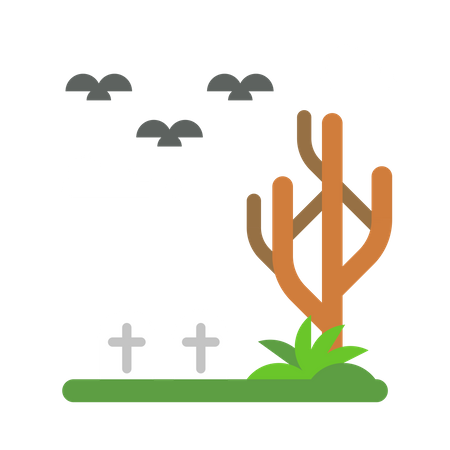 Graveyard  Illustration