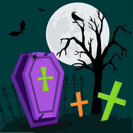 Graveyard  Illustration