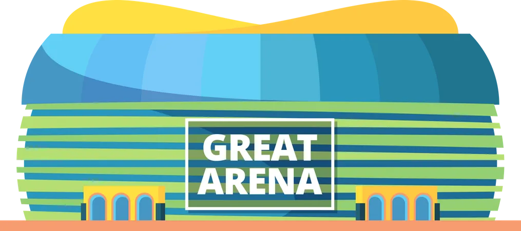 Great Arena Stadium  Illustration