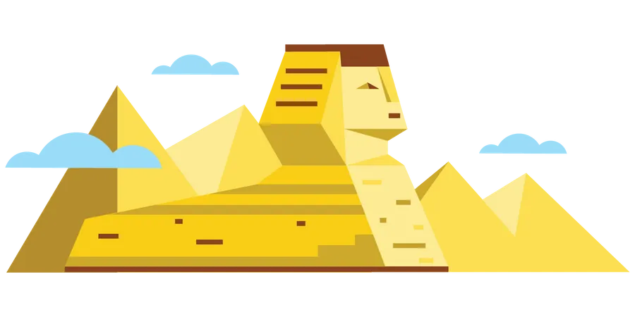 Great Sphinx Of Giza  Illustration