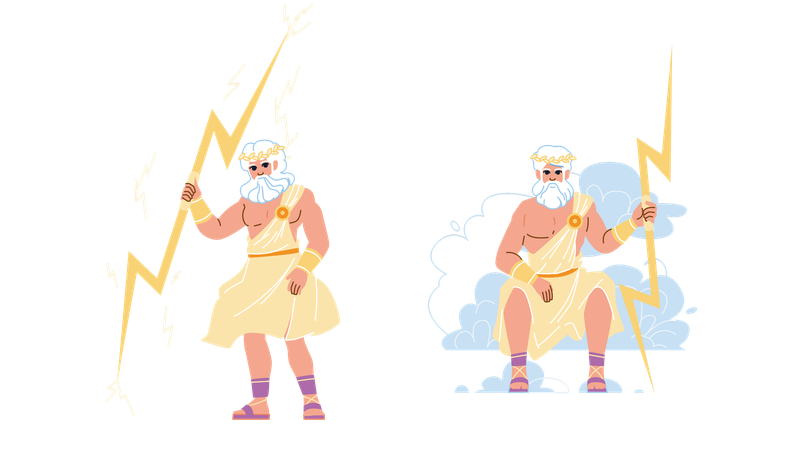 Greek God  Illustration