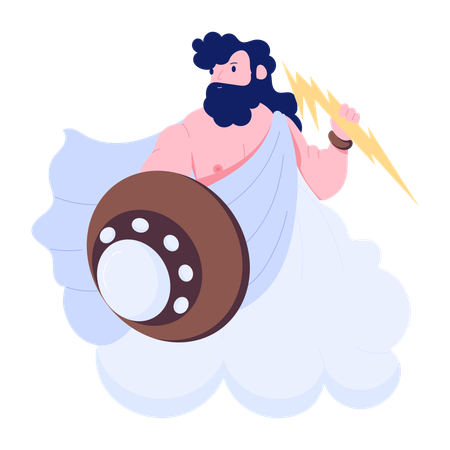 Greek God  Illustration