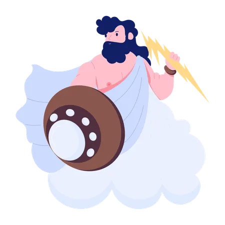 Greek God  Illustration