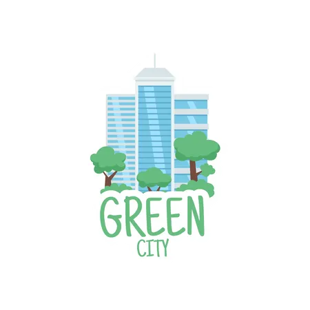 Green City  Illustration