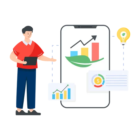 Green Economy  Illustration