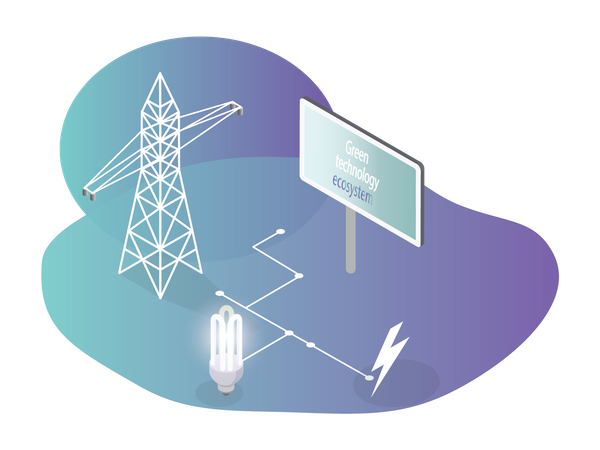 Green Energy  Illustration