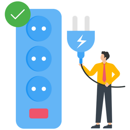 Green energy  Illustration