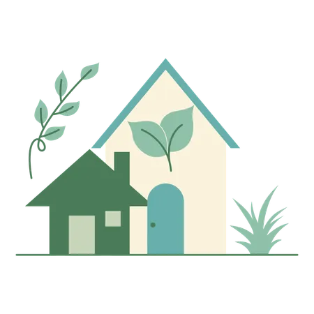 Green House  Illustration