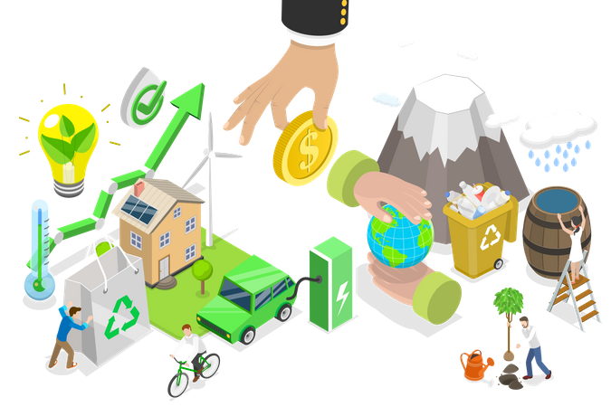 Green Investments  Illustration