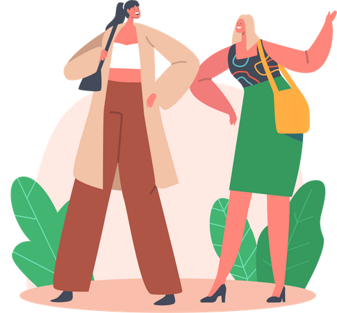 Greeting each other with Elbows  イラスト