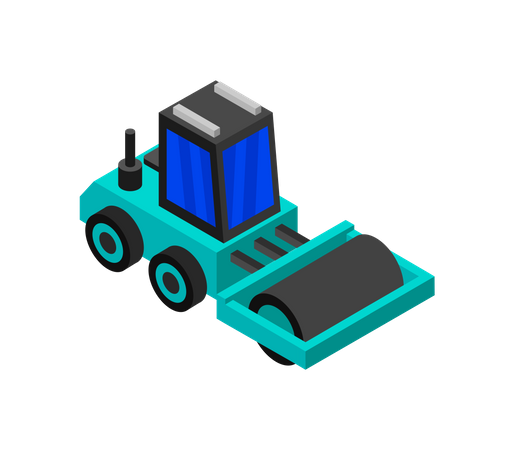 Grid Roller  Illustration