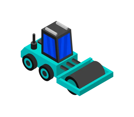 Grid Roller  Illustration