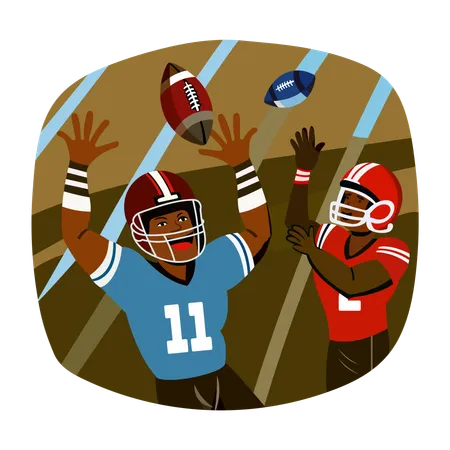 Gridiron Sport  Illustration