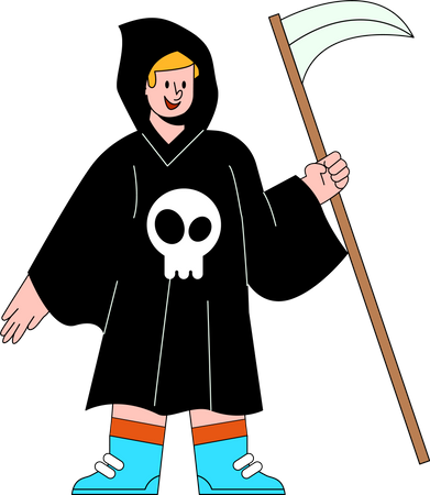 Grim Reaper  Illustration