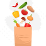 illustration for grocery