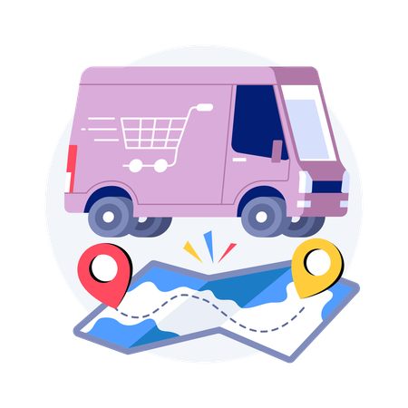 食料品のピックアップ  イラスト