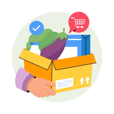 Grocery Shopping Hacks  Illustration