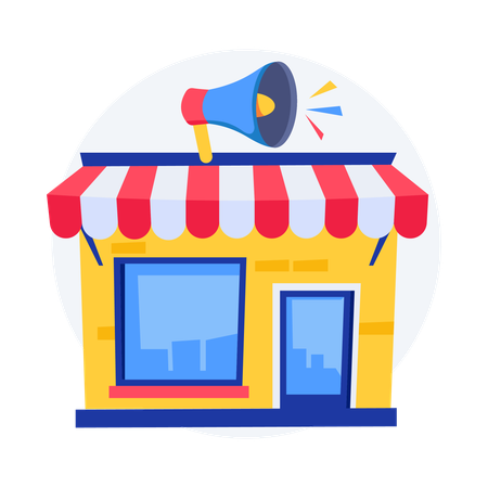 Grocery Store Promotions  Illustration