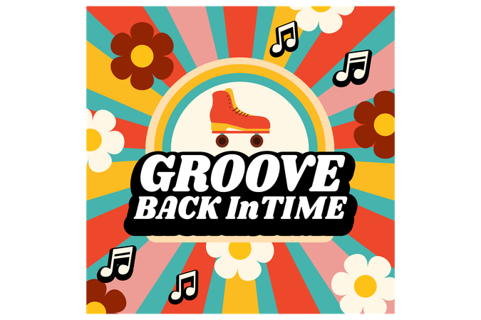 Groove Back In Time  Illustration