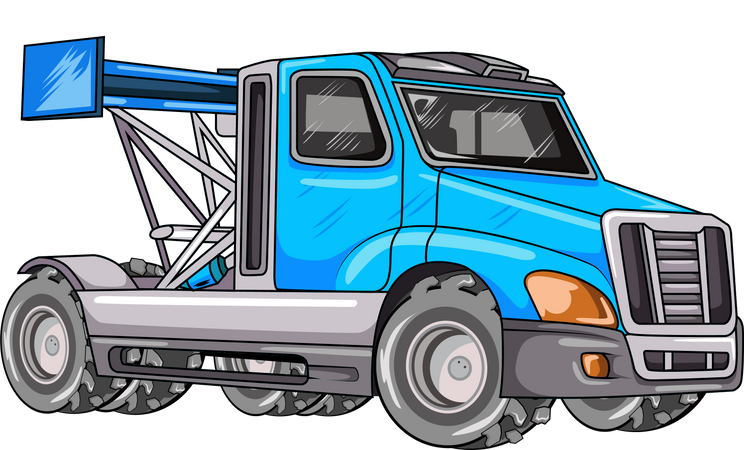 Gros camion  Illustration