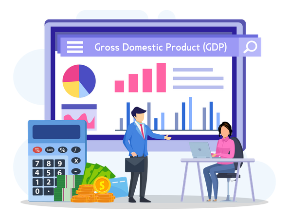 Gross Domestic Product  Illustration