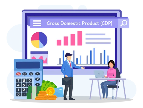 Gross Domestic Product  Illustration