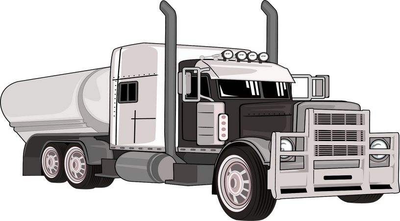 Grosser Truck  Illustration