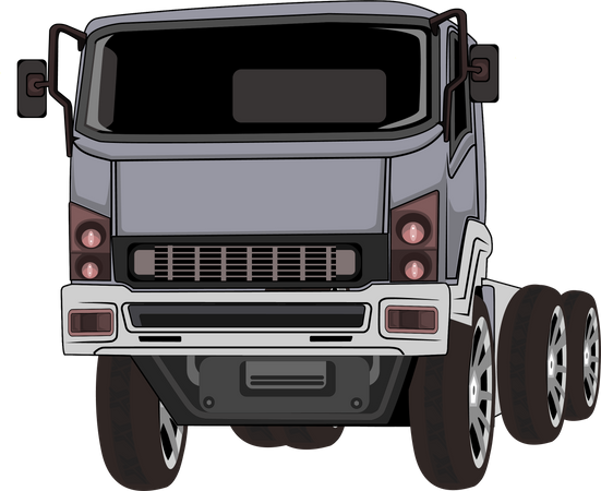 Grosser Truck  Illustration