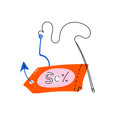 Großer Rabatt  Illustration