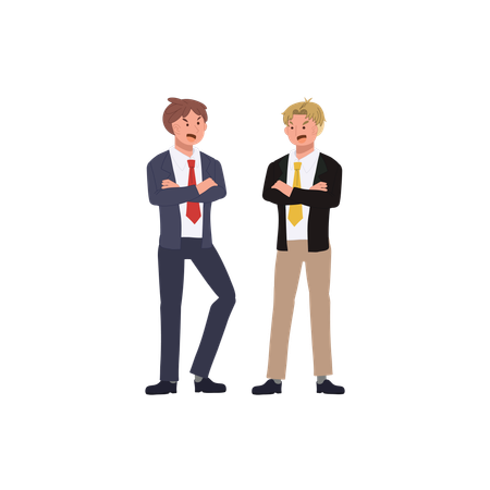 Group of office coworkers talking  Illustration