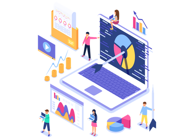 Growth analysis by team  Illustration