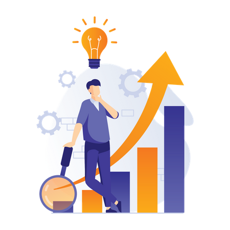 Growth analysis  일러스트레이션