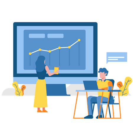 Growth Analytics Illustration