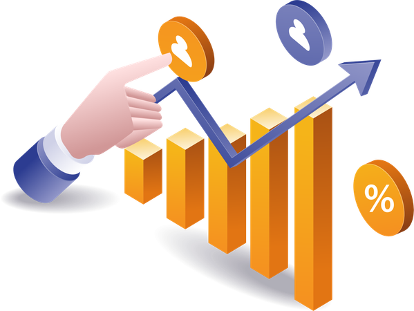 Growth analytics business  Illustration