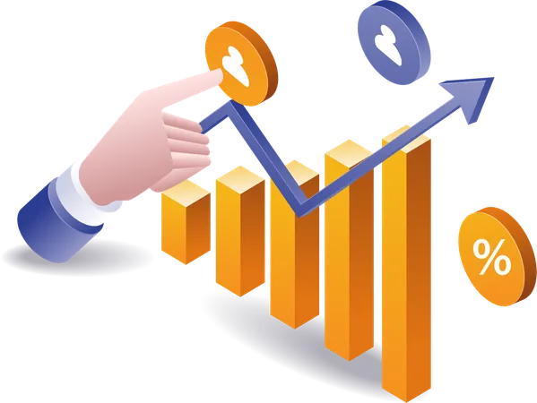 Growth analytics business  Illustration