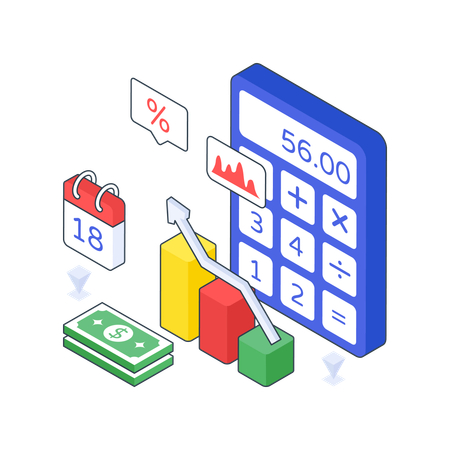 Growth Calculation  Illustration