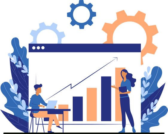 Growth Chart  Illustration