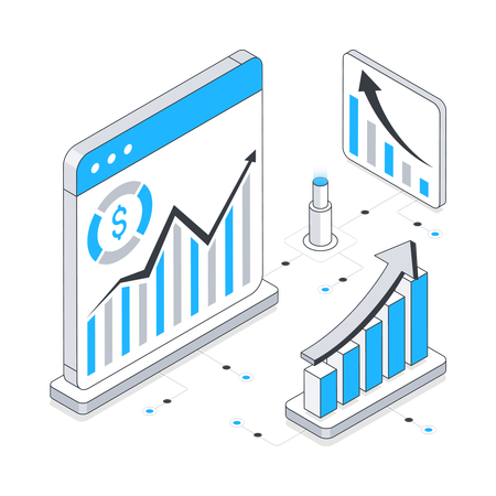 Growth Chart  Illustration